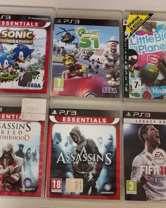 PS3 Slim 160GB + joypad + 10 giochi PS3