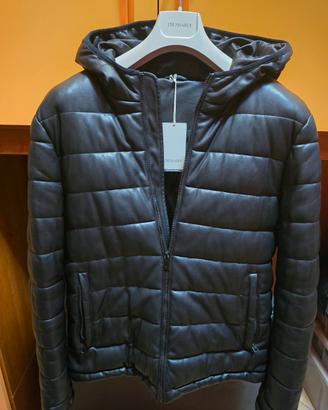 Giubbotto/Piumino pesante nero Trussardi tg 50 
