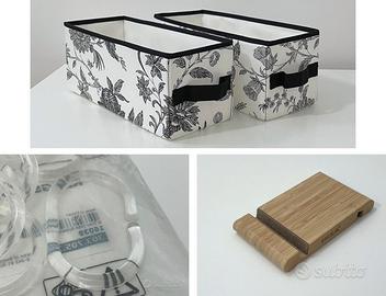 Set IKEA: Scatola, Anelli, Supporto per cellulare