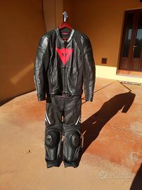 tuta moto 50 dainese divisibile perfetta 