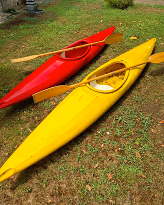 canoe in plastica 