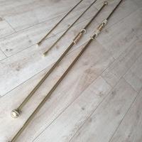 bastoni per tende in ottone