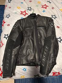 Giubotto moto in pelle DAINESE misura 46
