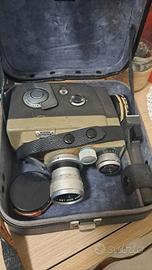 Cinepresa vintage Sekonic 53EE con custodia