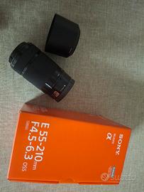 obiettivo Sony modello SEL55210