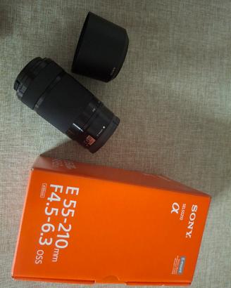 obiettivo Sony modello SEL55210