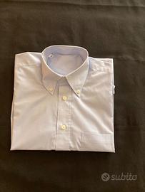 Camicia 38 maniche corte azzurra - Coop