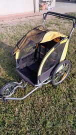 Rimorchio per bici m-wave 2
