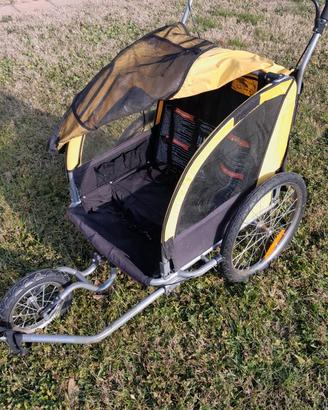 Rimorchio per bici m-wave 2