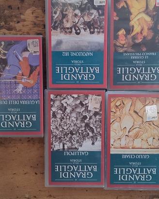 VHS sulle grandi battaglie della storia