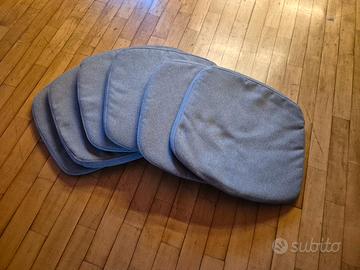 Cuscini per sedie Ikea ÄLVGRÄSMAL grigi