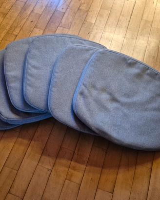 Cuscini per sedie Ikea ÄLVGRÄSMAL grigi