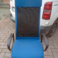 poltrona ufficio come nuova robusta 