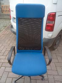 poltrona ufficio come nuova robusta 