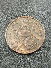 moneta 1 penny 1952   - nuova Zelanda