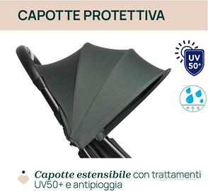 Passeggino Chicco Urbino Leggero 0-22kg Verde