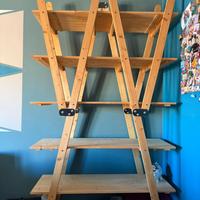 Libreria da salotto fatto su misura