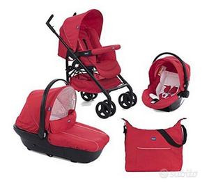 Passeggino trio chicco " sprint red passion "