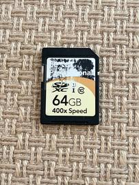 Scheda di memoria Lexar Professional SD 64GB 400x