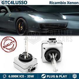 Lampadine XENON PER FERRARI GTC4 RICAMBIO 6000K