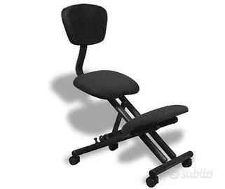 sedia ergonomica posturale con schienale