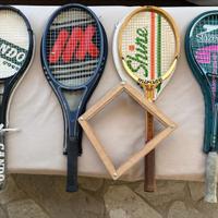 Lotto 4 Racchette Tennis Vintage – Head, Slazenger