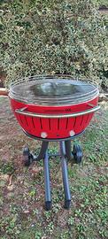 Barbecue carbonella LotusGrill XXL colore rosso