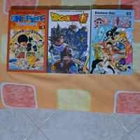 Manga One Piece e Dragon ball Super NUOVI