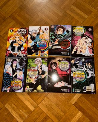 Lotto 8 manga Demon Slayer
