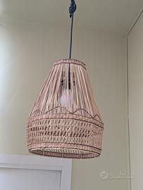 lampada in giunco