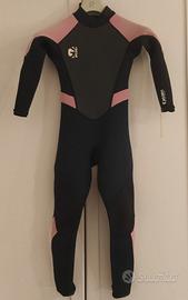 Muta 3 mm lunga Gul G-Force back zip