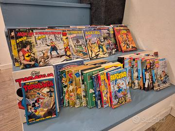 fumetti zagor, zagor maxi, topolino, paperino