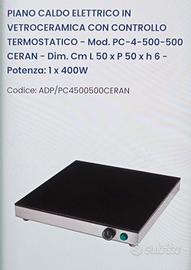 Piano caldo elettrico 