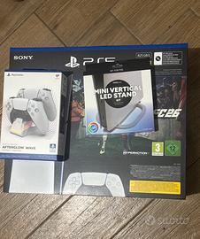 ps5 825gb con fc 26 e 2 supporti