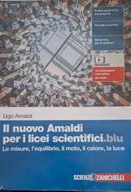 Il nuovo Amaldi per i licei scientifici blu.