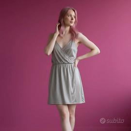 ABITO LUREX ARGENTO MISS MISS