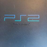 play station 2 con giochi e 2 controller