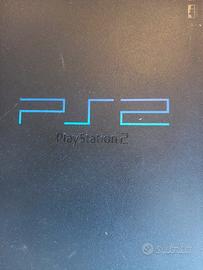 play station 2 con giochi e 2 controller