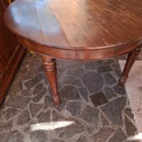 tavolo in noce xon allunghe