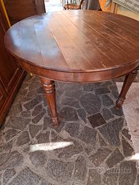 tavolo in noce xon allunghe