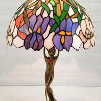 Lampada Tiffany Mosaico di Vetro Liberty TDV2206f
