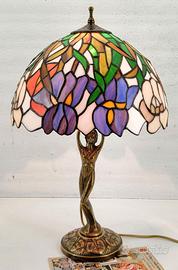 Lampada Tiffany Mosaico di Vetro Liberty TDV2206f