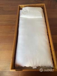 Letto Montessori bambini Woodly + futon  e cuscino