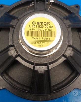 Casse Audio Originali Smart ForTwo Mod.451
