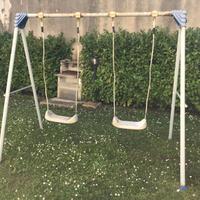 Altalena due posti da giardino