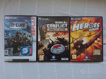 Lotto videogiochi PC D-Day Heroes over Europe ...