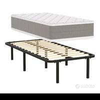 Materasso ortopedico e rete a doghe