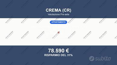 Immobile in asta di 81 m² con box auto a Crema