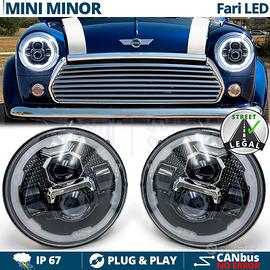 FARI LED Per MINI MINOR Classic Angel OMOLOGATI