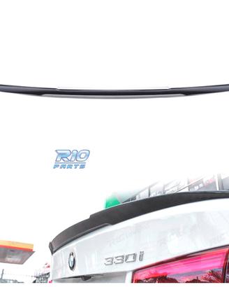 SPOILER ALETTONE BMW F30 F80 LOOK M4 NERO LUCIDO